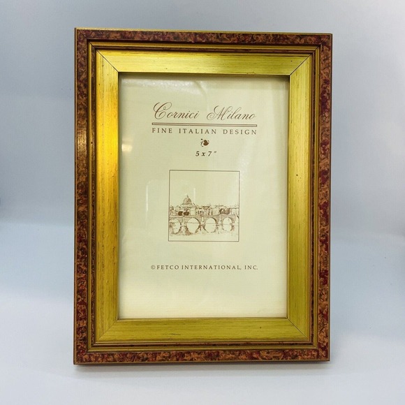 Fetco Accents Fetco International Cornici Milano 5x7 Wooden Picture